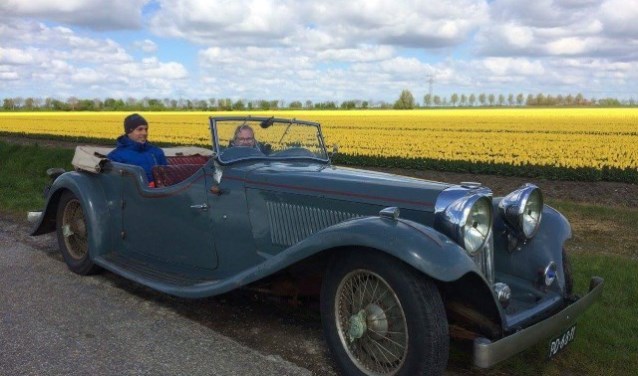 Met een diversiteit aan Oldtimers zal deze Tulpenrit gereden worden