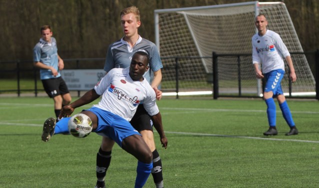 SC Botlek had strijd, inzet en passie tegen koploper NSVV, maar verloor het duel wel met 1-2.
