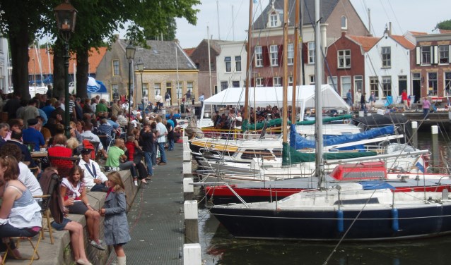 De havendag in Middelharnis is een van de toeristische hoogtepunten van Goeree-Overflakkee.