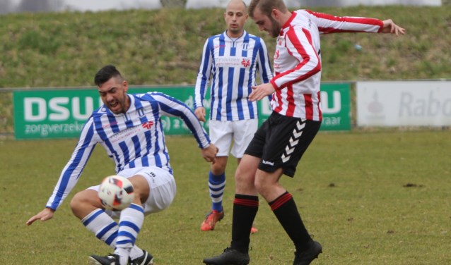 Zwartewaal wist haar eerste duel in de nacompetitie te winnen en treft zaterdag Rockanje. Archieffoto: Peter de Jong