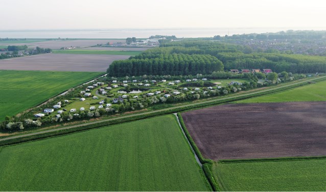 Naturistenvereniging 'De Brongaard' heeft een prachtige locatie gelegen aan het Trambaanpad Foto: Jan Maasdam