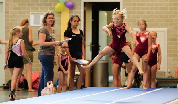 De Airtrack voorkomt blessures.