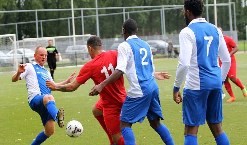 SCO'63 wist zaterdag de punten te delen in het duel met HWD, 2-2.