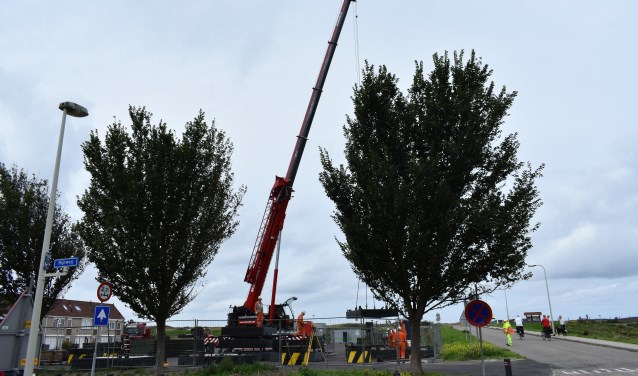 Momenteel vinden ingrijpende werkzaamheden plaats op de voormalig NAM-locatie aan de Molenslag in Monster.