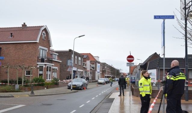 In verband met de reconstructie was de Sand Ambachtstraat enige tijd afgesloten voor het normale verkeer.