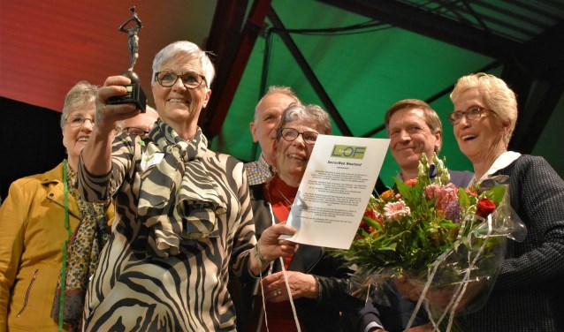 De juryprijs van de 'Loftrompet'werd in 2018 uitgereikt aan SeniorWeb Westland.