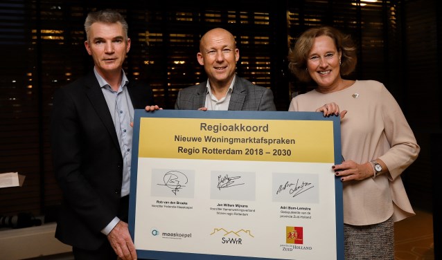 v.l.n.r. Van den Broeke, Mijnans en Bom-Lemstra. Foto: Peter de Jong.