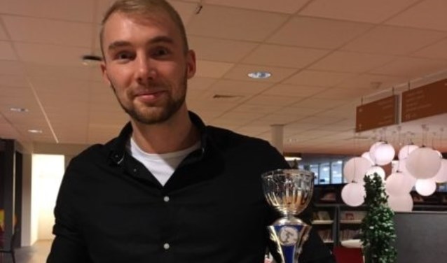 Jesper Oranje zwom een nieuw nationaal Masterrecord op de 50 meter vlinderslag.