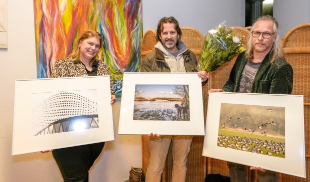 Twee van de drie vakjury winnaars (1e en 3e prijs) waren bij de prijsuitreiking aanwezig.