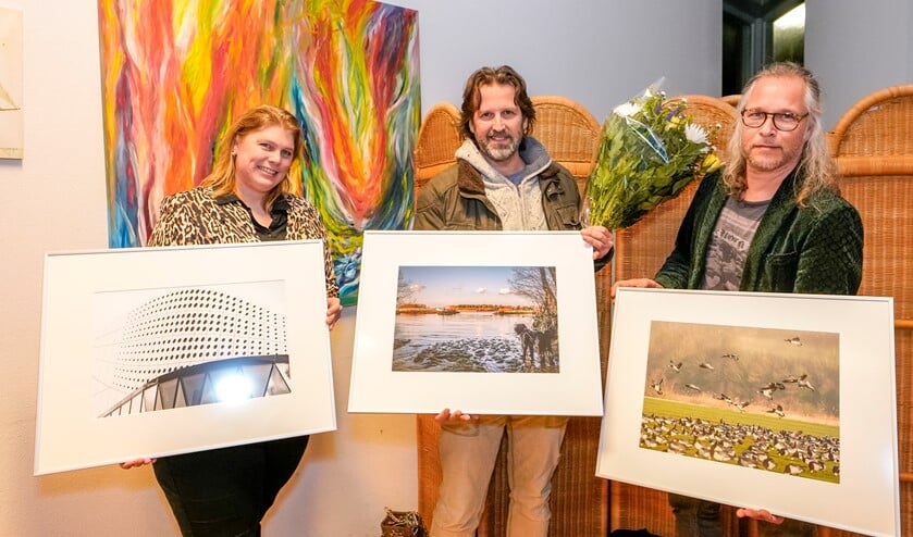 Twee van de drie vakjury winnaars (1e en 3e prijs) waren bij de prijsuitreiking aanwezig.