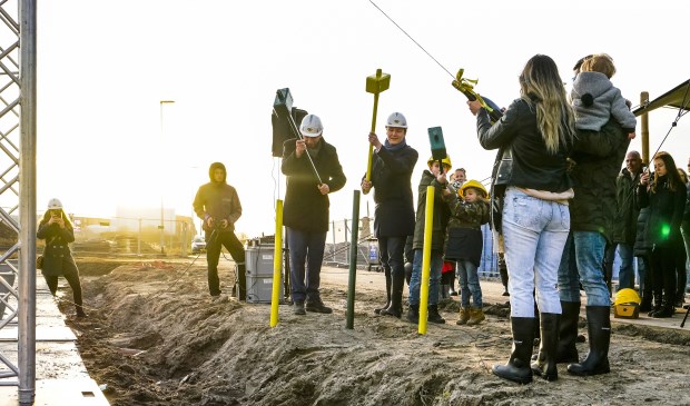 De bouw van plan Botter werd feestelijk gestart.