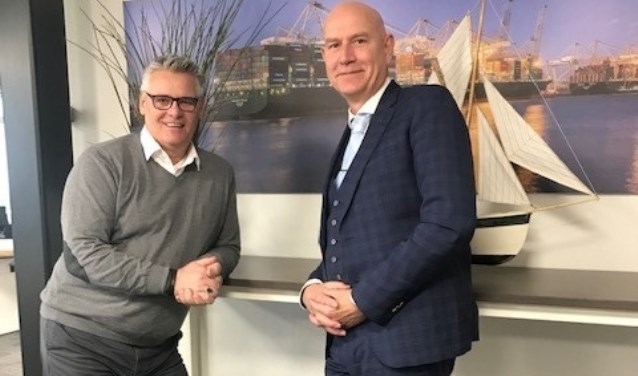 Erwin Hoogland en Theo Fransen in gesprek