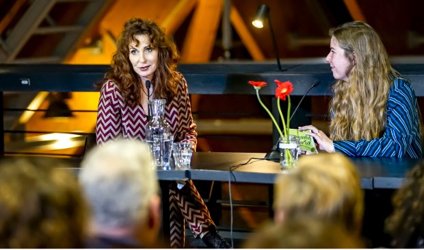 Joke Norendaal (links) was een van de gasten aan tafel.