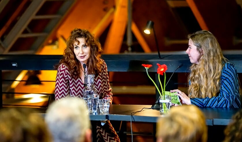 Joke Norendaal (links) was een van de gasten aan tafel.