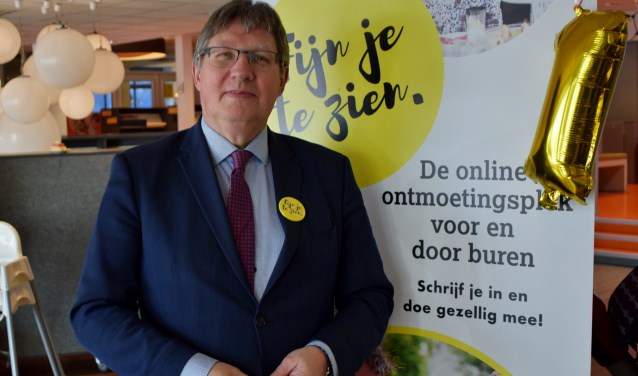 Namens het gemeentebestuur was burgemeester Gregor Rensen aanwezig (Foto: Martin van Gurp)