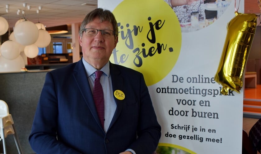 Namens het gemeentebestuur was burgemeester Gregor Rensen aanwezig (Foto: Martin van Gurp)