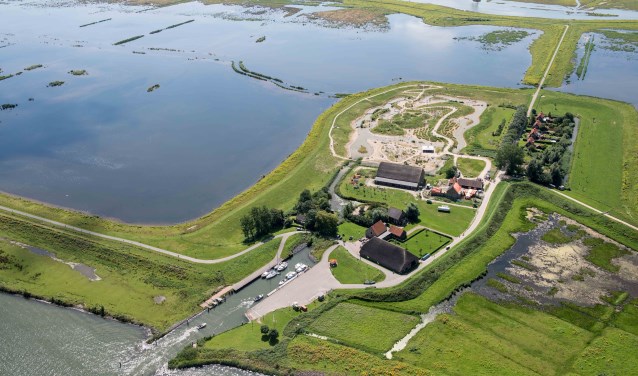 Tiengemeten is een uniek stukje Nederland. (Foto: Joop van Houdt)