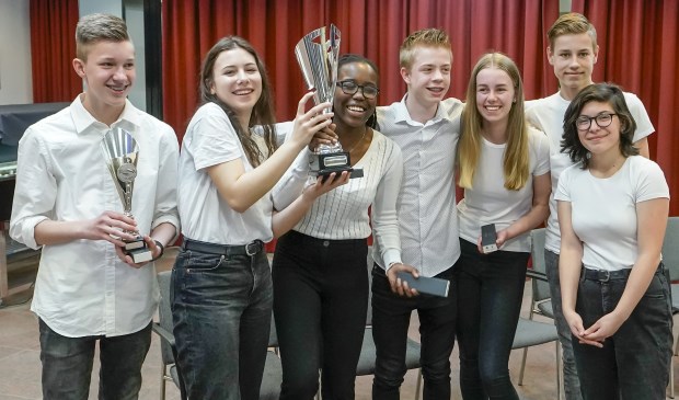 Team Scala Molenwatering werd winnaar in de bovenbouw.