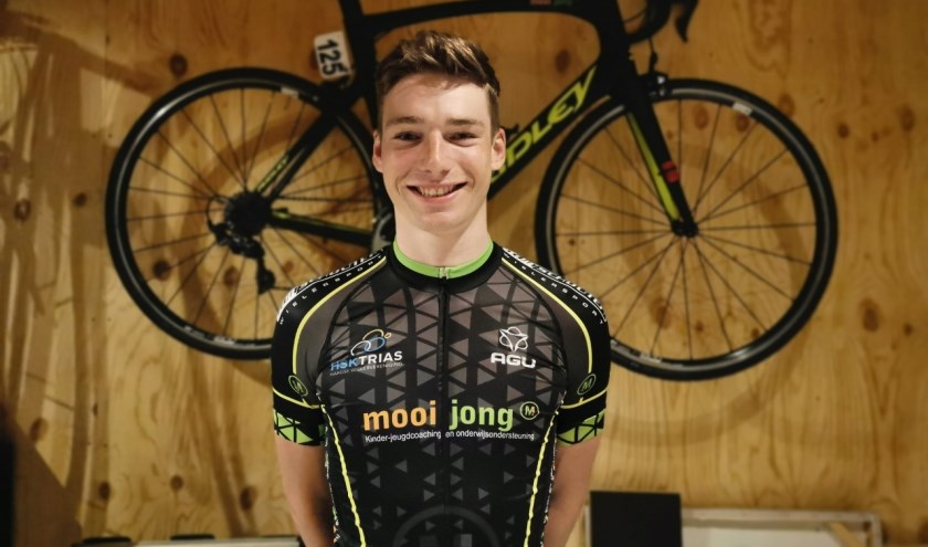 Carlo van den Berg hoopt zich in de Omloop van de Glazen Stad in de kijker te rijden.