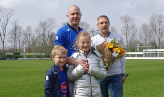 Wilko Pulleman speelde zijn 350ste wedstrijd voor het eerste team van DBGC.
