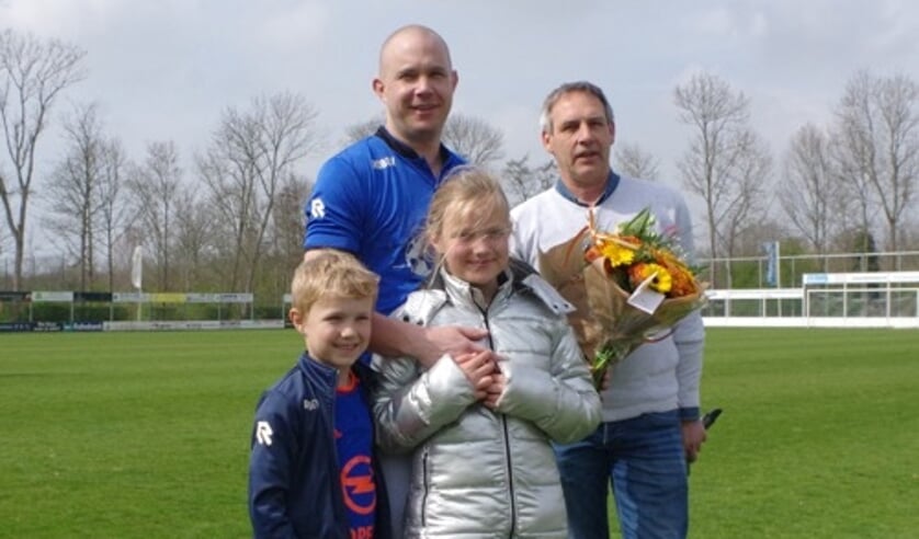Wilko Pulleman speelde zijn 350ste wedstrijd voor het eerste team van DBGC.