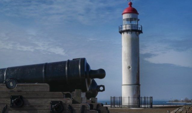De vuurtoren in Hellevoetsluis is een geliefd onderwerp voor fotografen