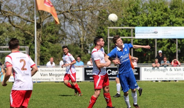 Zuidland was zaterdag met 5-0 te sterk voor SSS, dat degradeerde.