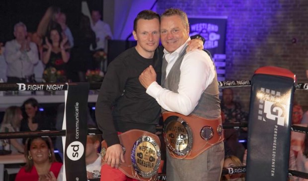 Frank Meijnders en Remmert Keizer kregen de titel 'King of the Ring'.