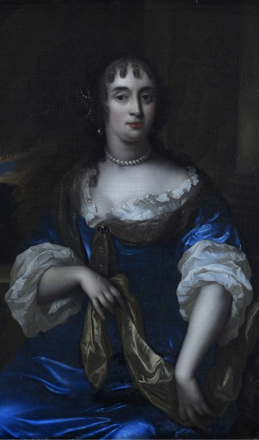 Jan de Baen, Portret van Maria van Berckel, 1670 18059 a,b, olieverf op doek. Dordrecht, Huis Van Gijn