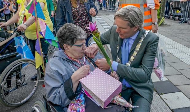 Corrie deed voor de 40e keer mee aan de avondvierdaagse.