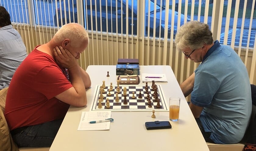 Ivo Lagendijk (links) en Ronald Sparreboom bonden de strijd aan om de koppositie.