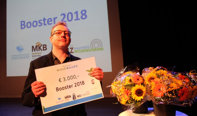 Vorig jaar is de Booster voor het eerst uitgereikt.