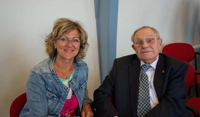 Burgemeester Ada Grootenboer-Dubbelman bracht een bezoekje aan de 101-jarige. Foto: Sam Fish
