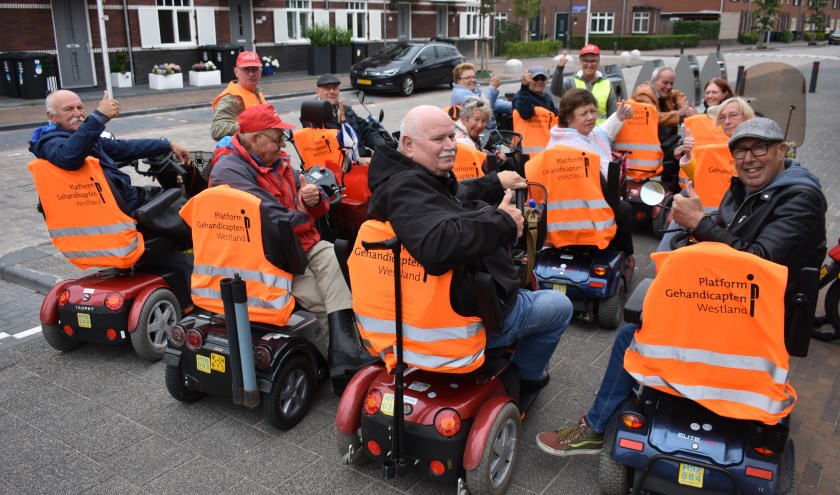 Maandag werd een tocht gemaakt vanuit Poeldijk. Foto: (WB)