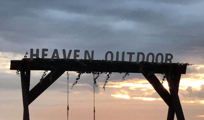 Bezoekers van Heaven Outdoor kunnen genieten van een adembenemende zonsondergang. Foto: (PR)