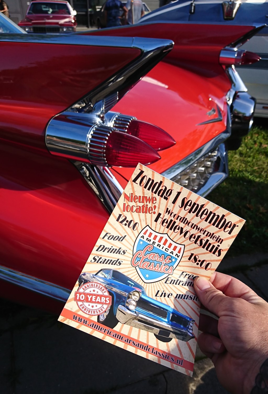 Dit jaar geen American Cars in Brielle.