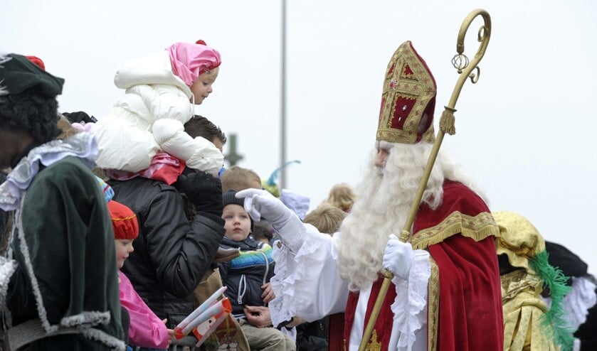 Sinterklaas arriveert in Wissenkerke
