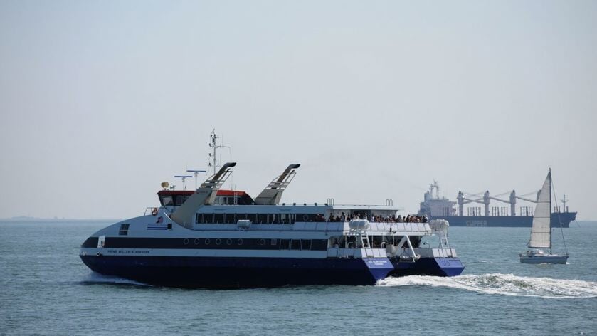 Ferry brengt bezoekers Festival aan Zee thuis