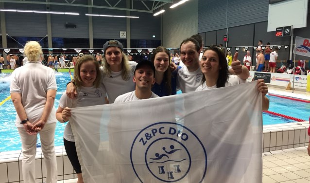 Deelnemers NK Masters Z&PC DIO. v.l.n.r. Joëlle, Susanne, Martino, Whitney, Gijs en Jolanda.