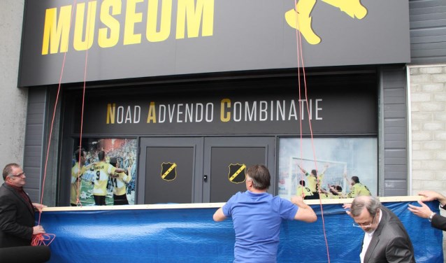 Het NAC Museum tijdens de opening drie jaar geleden