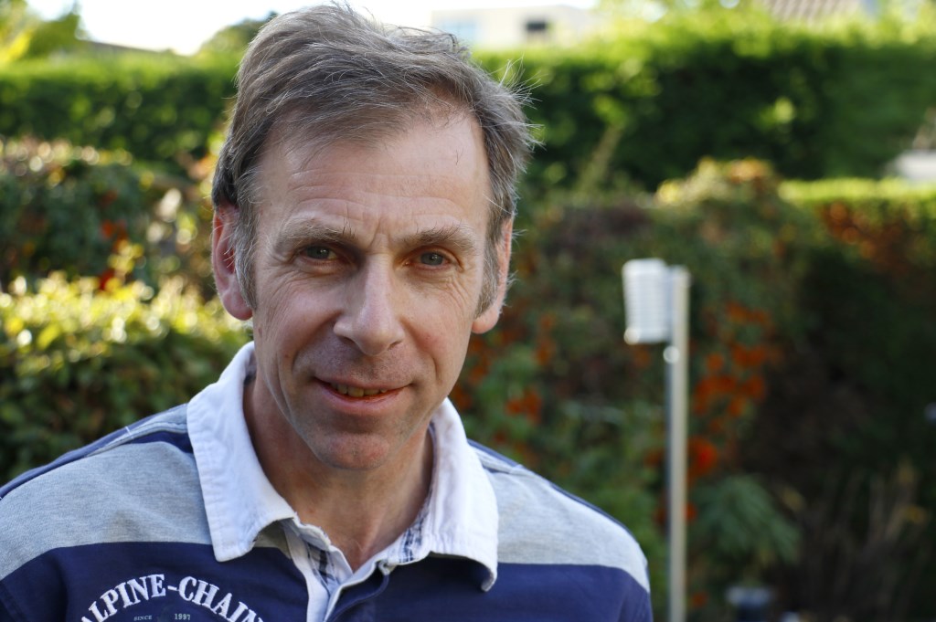 Weerman Nico Koevoets.