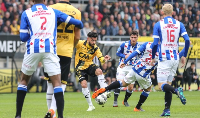 NAC-Heerenveen eerder dit jaar.