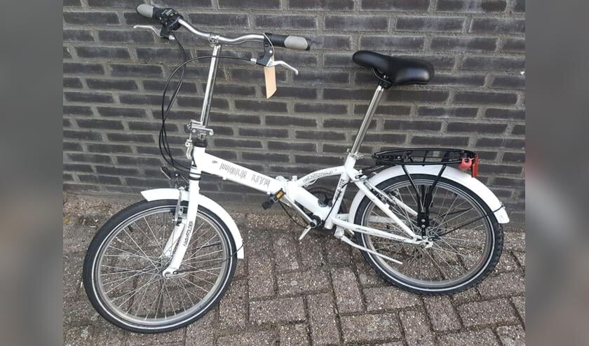 De gestolen fiets.