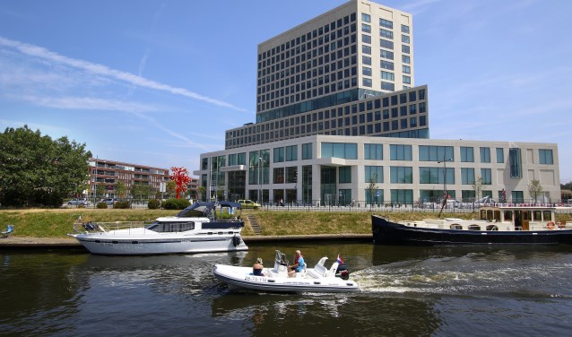Het Gerechtsgebouw aan de Stationslaan.