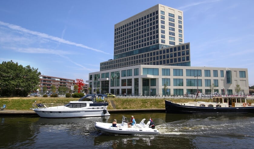 Het Gerechtsgebouw aan de Stationslaan.