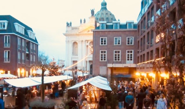 Winter op het Jezuïetenplein.