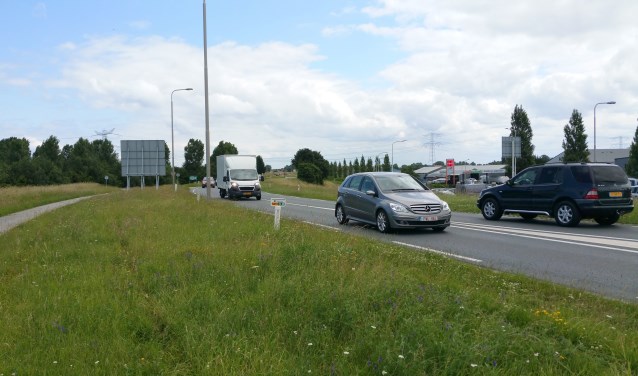 De N673 tussen Kruiningen en Yerseke is een drukke route.