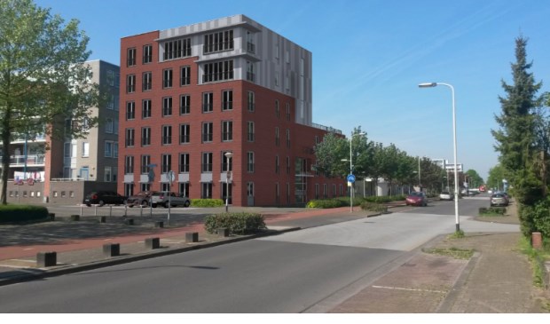 Het appartementencomplex Anna Roos aan de Meidoornstraat in Breda