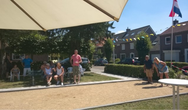 Jeu de Boules baan wijkvereniging ‘T Drievierde.