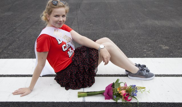 Dit jaar fungeert Tessa Reuvers als wielermiss van de Jeugdronde. FOTO MELANIE TESTERS